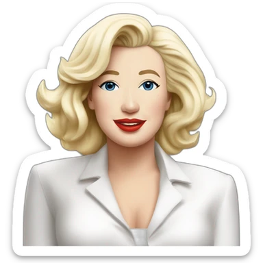 Marine Le Pen Marilyn Monroe sticker