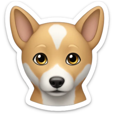 Palomita azul sticker