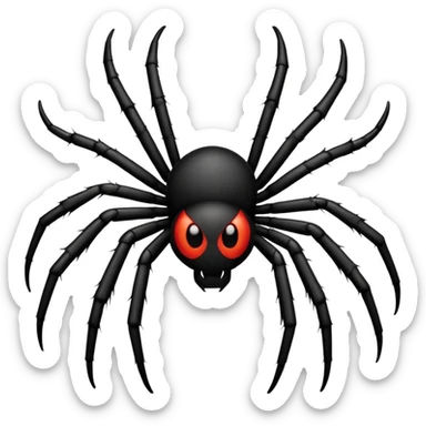 Spider vector samll sticker