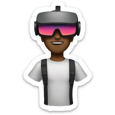 Virtual reality sticker