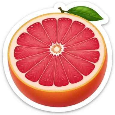 Grapefruit sticker