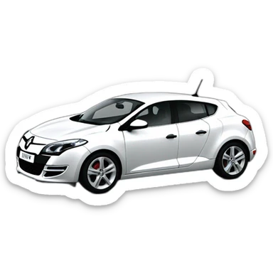 Renault-Megane-3-2011 sticker