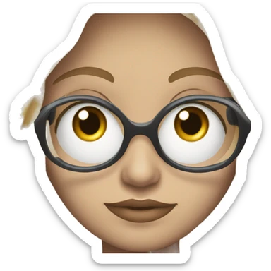 Um mulher loira de olhos azuis como candidata a vereadora com o número 11777 sticker