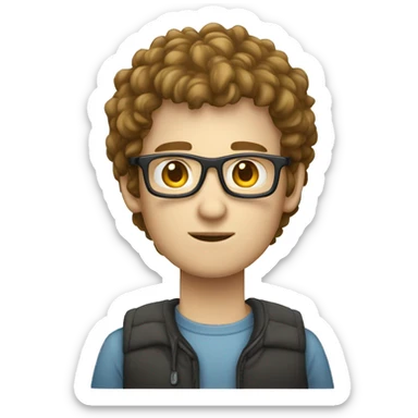  a programmer with a MacBook that has a short French crop cut and white skin, not curly hair - such an emoji would seem to be useful for an avatar sticker