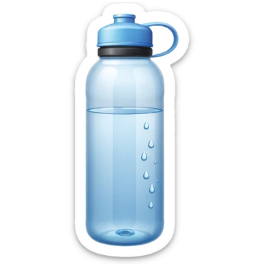 Water bottle sticker