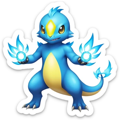 Elemental Electric-type natural Pokémon-Fakémon-creature sticker