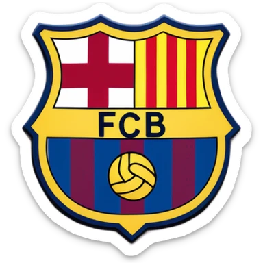 fc barcelonA sticker