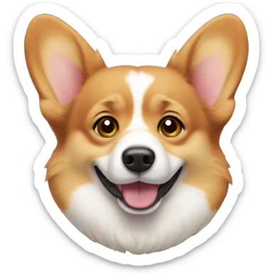 Corgi sticker