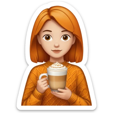 Star bucks fall sticker