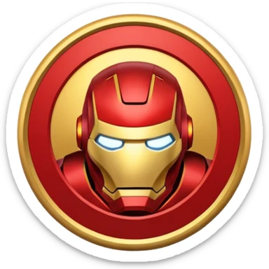 Ironman race logo sticker