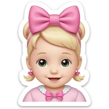 🥺👶🏻🎀 sticker