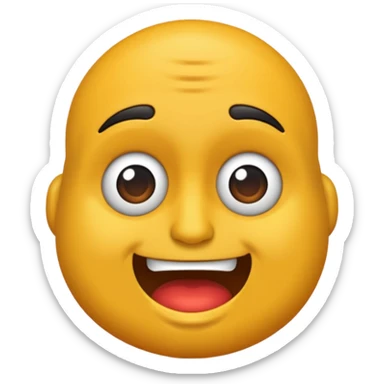 tête rigolote sticker