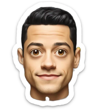 Rami Malek sticker