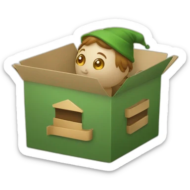 Pied piper box sticker