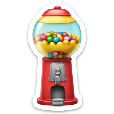 Gumball machine  sticker