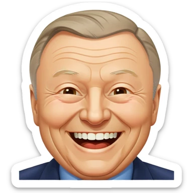 Жириновский смеётся  sticker