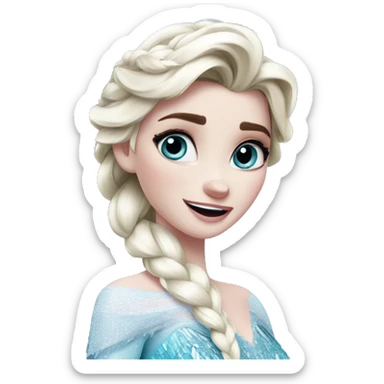 Frozen elsa sticker