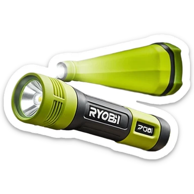 RYOBI P705 One+ - Linterna LED de iones de litio de 18 V, 130 lúmenes sticker
