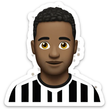 A Newcastle united played  sticker