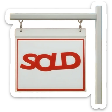 is sold  casa sticker