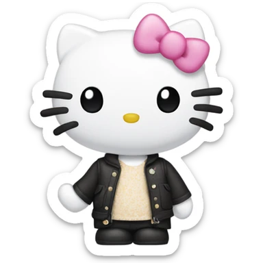Hello-kitty hello-kitty sticker