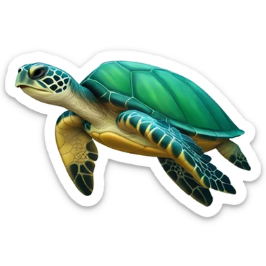 Sea turtle  sticker