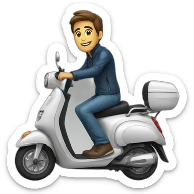 Enrique zemour sur scooters sticker