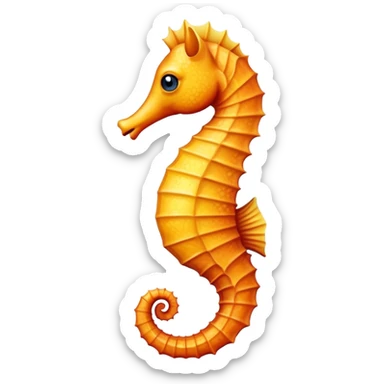 Seahorse sticker