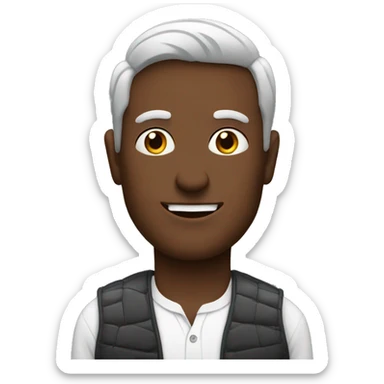 Georgia with man sticker