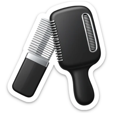 hair volume comb heater sticker