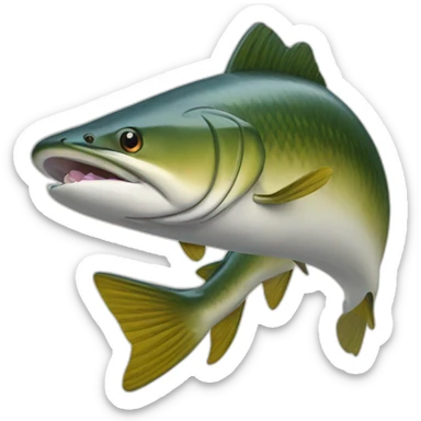 big musky sticker