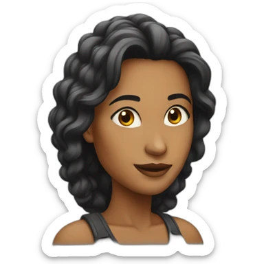 Awesome-woman sticker