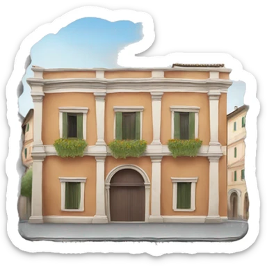 Vitinia quartiere Roma sticker