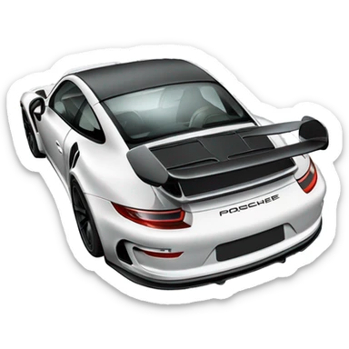 Porsche 911 GT3 RS sticker