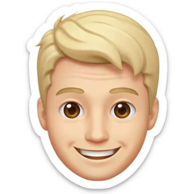 exploid headed man sticker