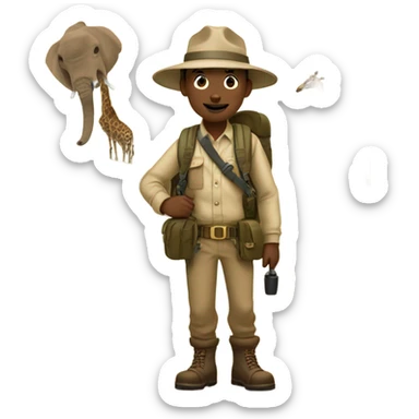 Africa explorer  sticker