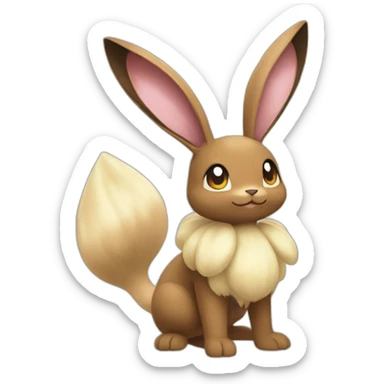 pokemon-lopunny-pretty sticker
