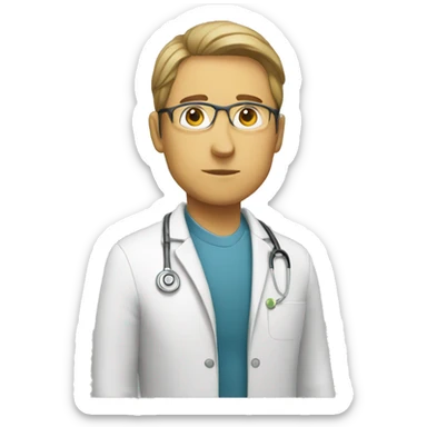 therapist observing sticker