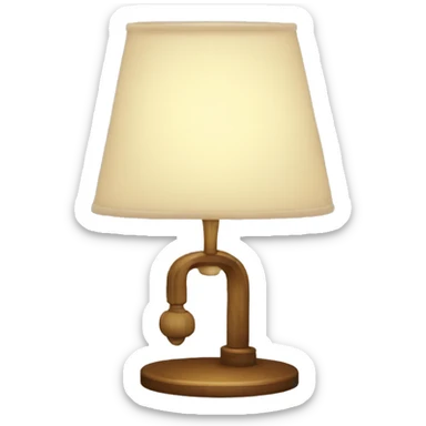 bed lamp sticker