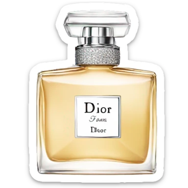 Dior parfum sticker