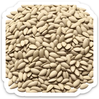 Sunflower seeds sticker