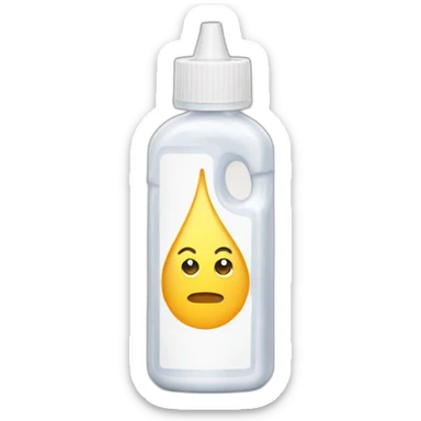 correction fluid sticker