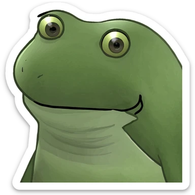 A outline of the top view of a whale shark sticker