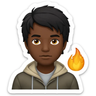 Moreno greñudo sticker