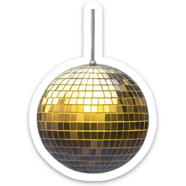 disco ball sticker