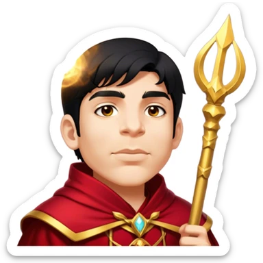 Crimson Spellbinder sticker