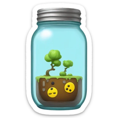 gamer jam jar sticker