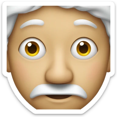 Plugging nose sticker