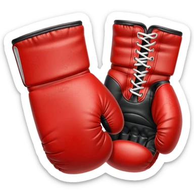 boxing gloves sticker