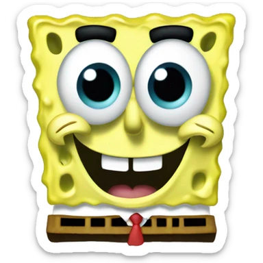 spongebob sticker